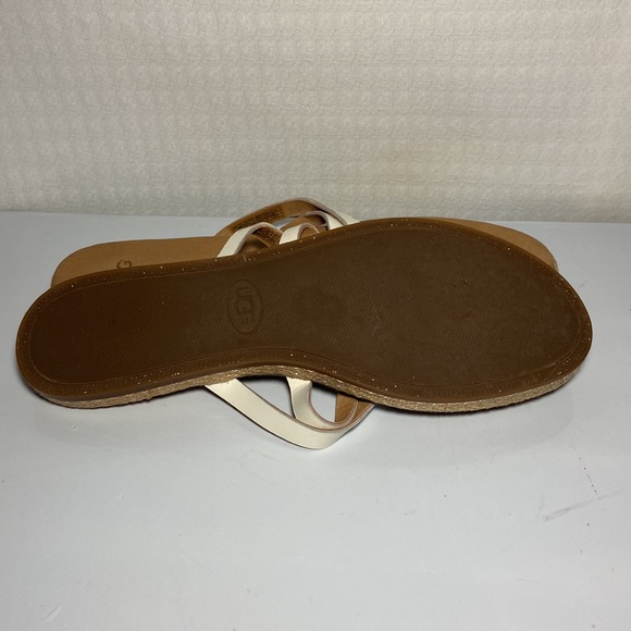 UGG Flip Flop Leather Sandals Women - Picture 6 of 7